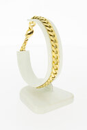 Gourmet armband 14 Karaat goud - 20,4 cm