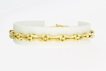 Schakelarmband 14 Karaat goud - 19,1 cm