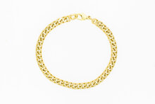 14 karaat goud Gourmet armband - 21 cm