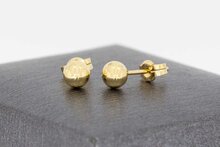 Oorstekers dames 14 Karaat goud - 0,5 cm