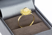 14 karaat goud vintagering - 17,3 mm