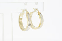 Versace styl- Creolen 14 Karaat goud - 2,3 cm