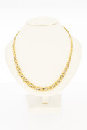18 karaat gouden Dames Collier - 50,5 cm