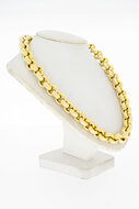 18 Karaat Jasseron halsketting - 45,2  cm