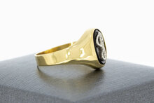 18 karaat gouden pinkring - 16,4 mm