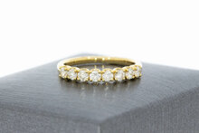 18 karaat gouden damesring - 16,5 mm