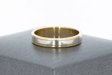 9 karaat bicolor ring - 16,5 mm