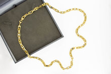 Gouden Koningsketting 18 karaat - 72,5  cm