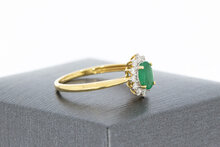 18 karaat gouden damesring - 17,3 mm