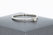 9 karaat Diamant damesring - 16,5 mm