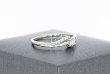 9 karaat Diamant dames ring - 16,5 mm