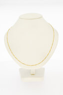 Gouden 14 karaat Gourmetketting - 50,2 cm
