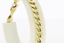 14 karaat goud Gourmet armband - 19,5 cm