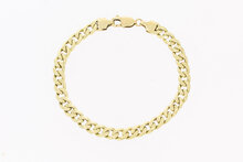 14 karaat goud Gourmet armband - 19,5 cm