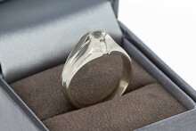 18 karaat gouden heren Pinkring - 18,9 mm