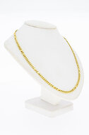 Gourmetketting 14 Karaat goud - 45,2 cm