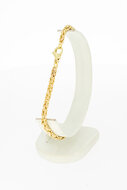 14 karaat Byzantijnse armband - 23 cm