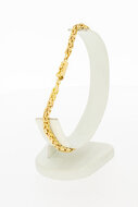 18 Karaat goud Koningsarmband - 20,4 cm