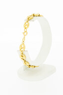 Anker armband 18K goud - 20,3 cm