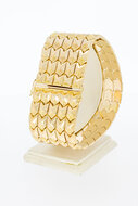 18 Karaat Retro goudenarmband - 22,2 cm