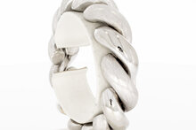 18 Karaat San Marco armband wit goud - 20 cm