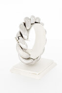 18 Karaat San Marco armband wit goud - 20 cm