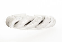 18 Karaat San Marco armband wit goud - 20 cm