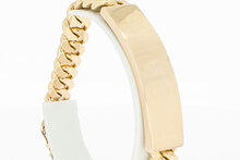 18 Karaat heren naam armband - 20,5 cm
