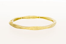 Geelgouden 14 karaat Slavenarmband