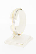 14 Karaat geprofileerde Slavenarmband