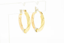 18 Karaat tricolor goud Creolen - 2,1 cm