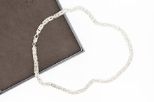 Zilveren Koningsketting (925) - 50 cm