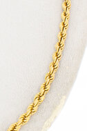 18 Karaat gouden Rope chain - 62,7 cm
