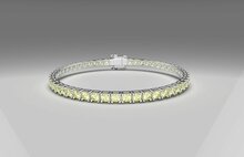 Tennis armband op maat laten maken - goud smid