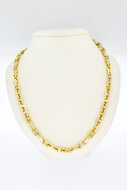 Gouden Koningsketting 18 karaat - 72,5  cm