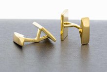 18 Karaat gouden Manchetknopen met Hematiet