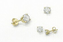 Diamanten oorstekers laten maken | ANRO Juweliers
