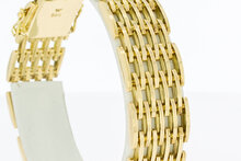 Armband 14 karaat geelgoud - 19,1 cm