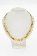 18 Karaat Figaro heren ketting - 84,2 cm