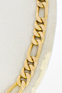 18 Karaat Figaro heren ketting - 84,2 cm