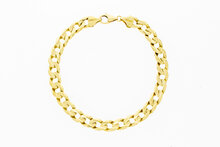 Gourmet armband 14 karaat goud - 20,5 cm