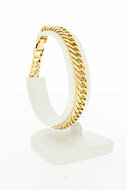 18 Karaat goud Gourmet armband - 19,4 cm