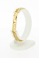18 Karaat goud Gourmet armband - 19,4 cm