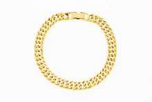 18 Karaat goud Gourmet armband - 19,4 cm