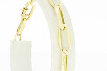 14 Karaat Closed Forever armband - 21,4 cm