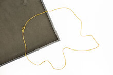 Venetiaanse Ketting 18 Karaat goud - 60,5 cm