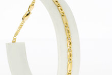 18 Karaat Valkoog armband - 20,7 cm