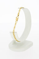 18 Karaat Valkoog armband - 20,7 cm