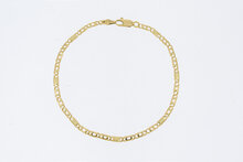 18 Karaat Valkoog armband - 20,7 cm