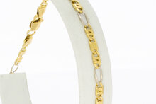 18 Karaat Valkoog armband - 21,6 cm